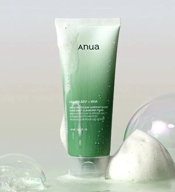 Anua Heartleaf Quercetinol Pore Deep Cleansing Foam - Gentle Deep Cleanser | The Pretty Picks