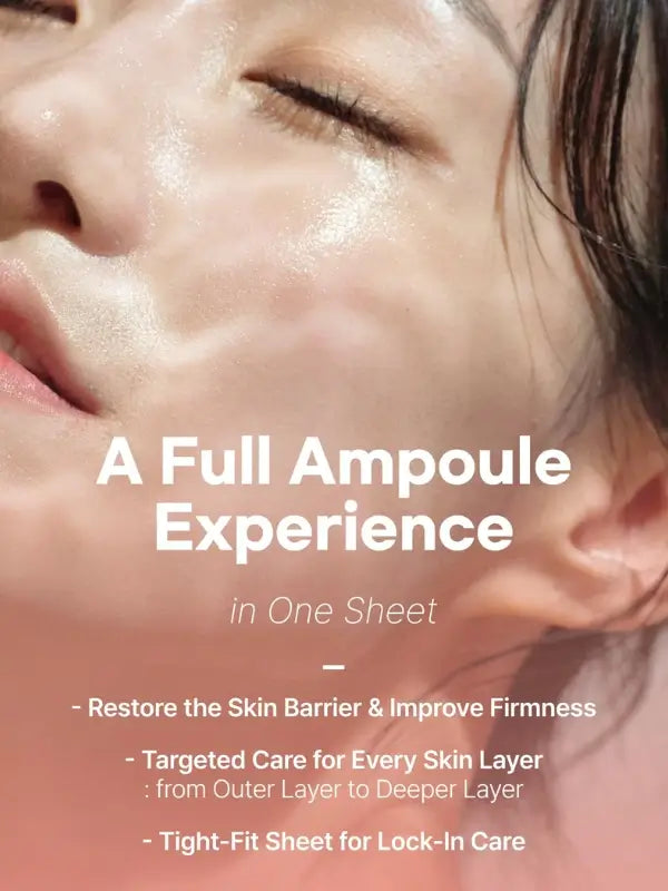 Benefits of ClearDea Mucin Collagen EGF Fitting Mask โ firms, hydrates, and improves skin elasticity