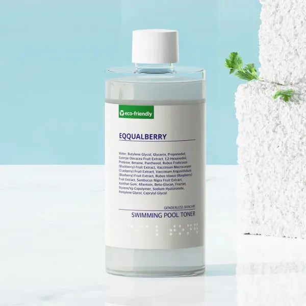 EQQUALBERRY Toner – Lightweight, Water-Like Consistency for Quick Absorption