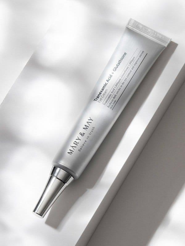 Mary & May Tranexamic Acid + Glutathione Eye Cream – brightening eye cream for dark circles and pigmentation