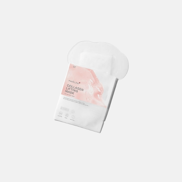 soaked in collagen-rich essence for glowing, plump skin