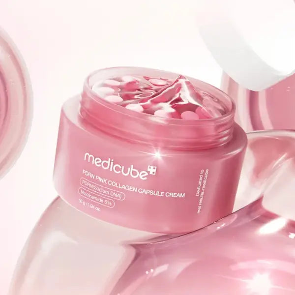anti-aging Korean cream with PDRN and collagen for daily skin firming routine