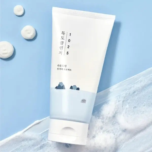 Round Lab 1025 Dokdo Cleanser for hydration and skin comfort suitable for all skin types including sensitive skin