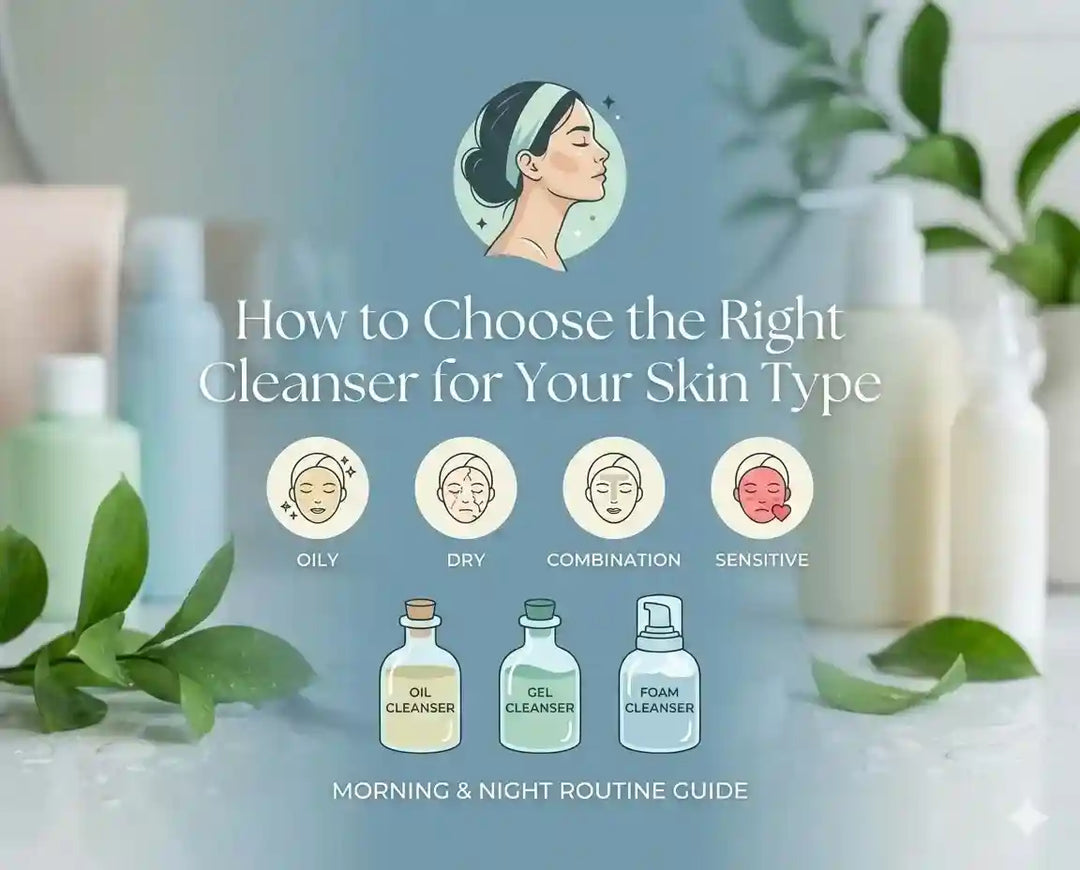 How to Choose the Right Cleanser for Your Skin Type, A Simple Guide