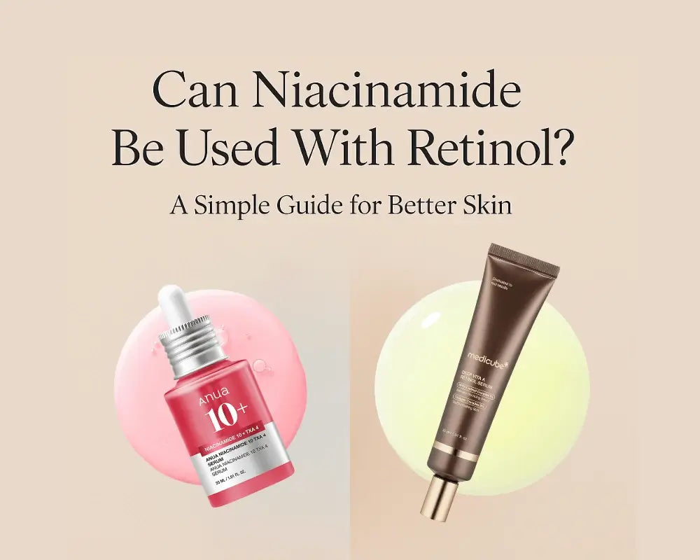 A guide on using niacinamide with retinol for better skin.