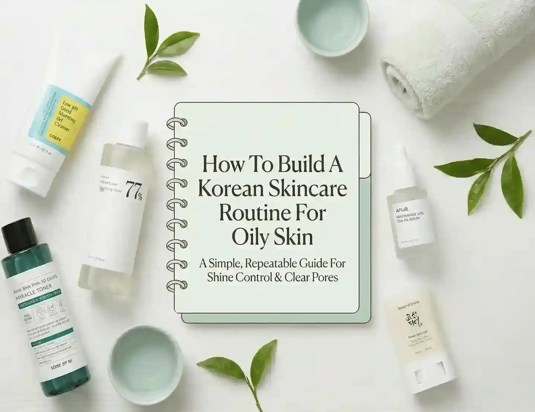 How to build a Korean skincare routine for oily skin