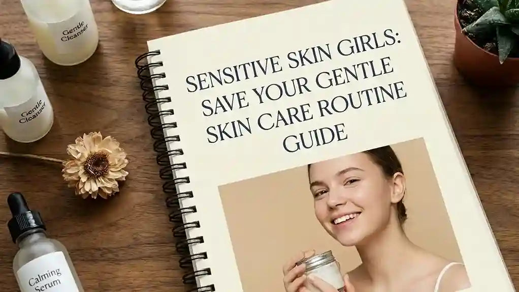 sensitive skin girls' safe store, a gentle skincare routine guide.