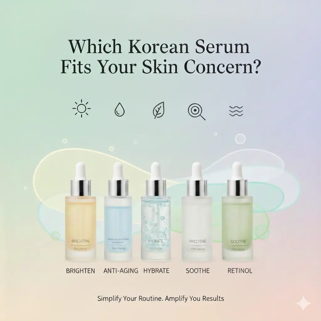 Which Korean Serum Should You Use for Your Skin Concern? A Clear, Practical Guide