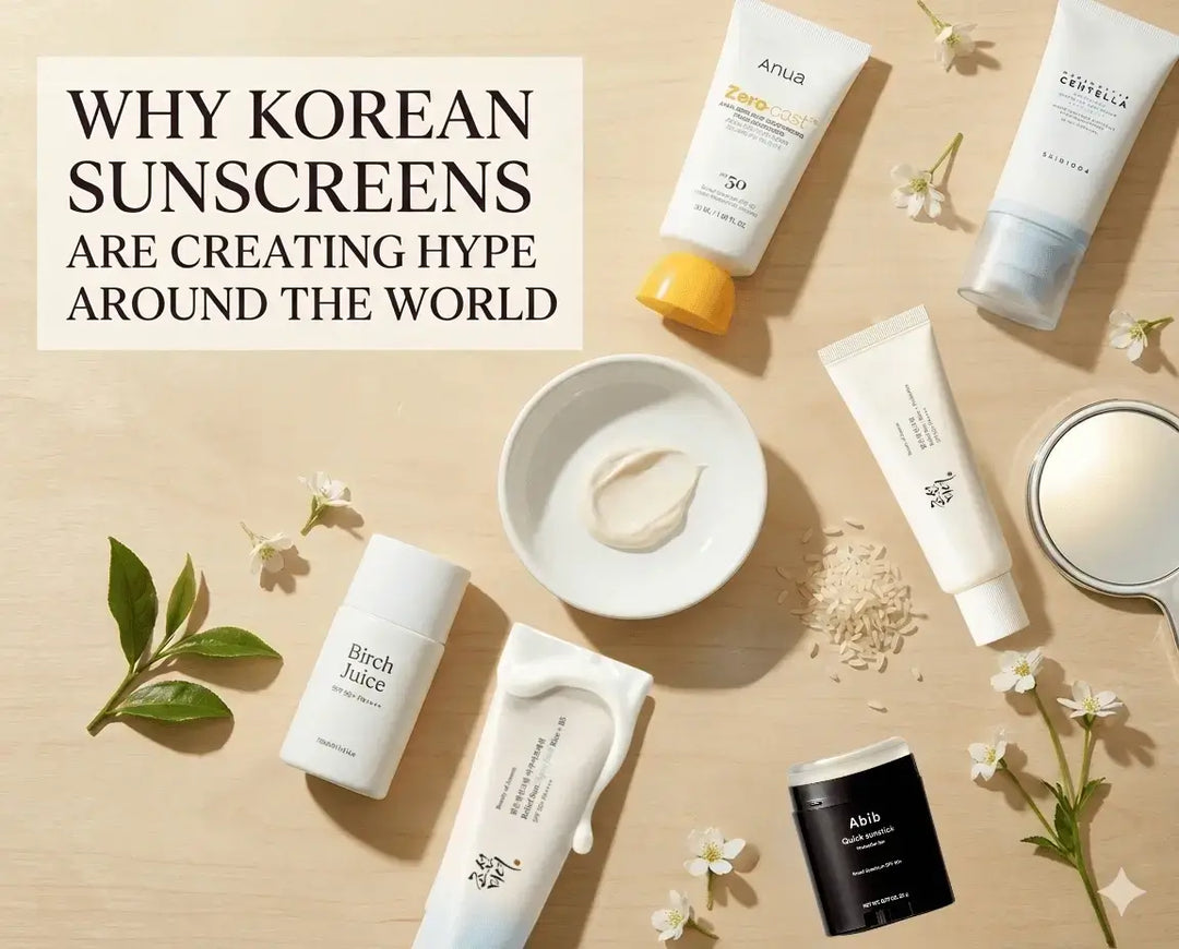 Why Korean Sunscreens Are Taking Over Skincare Routines Worldwide