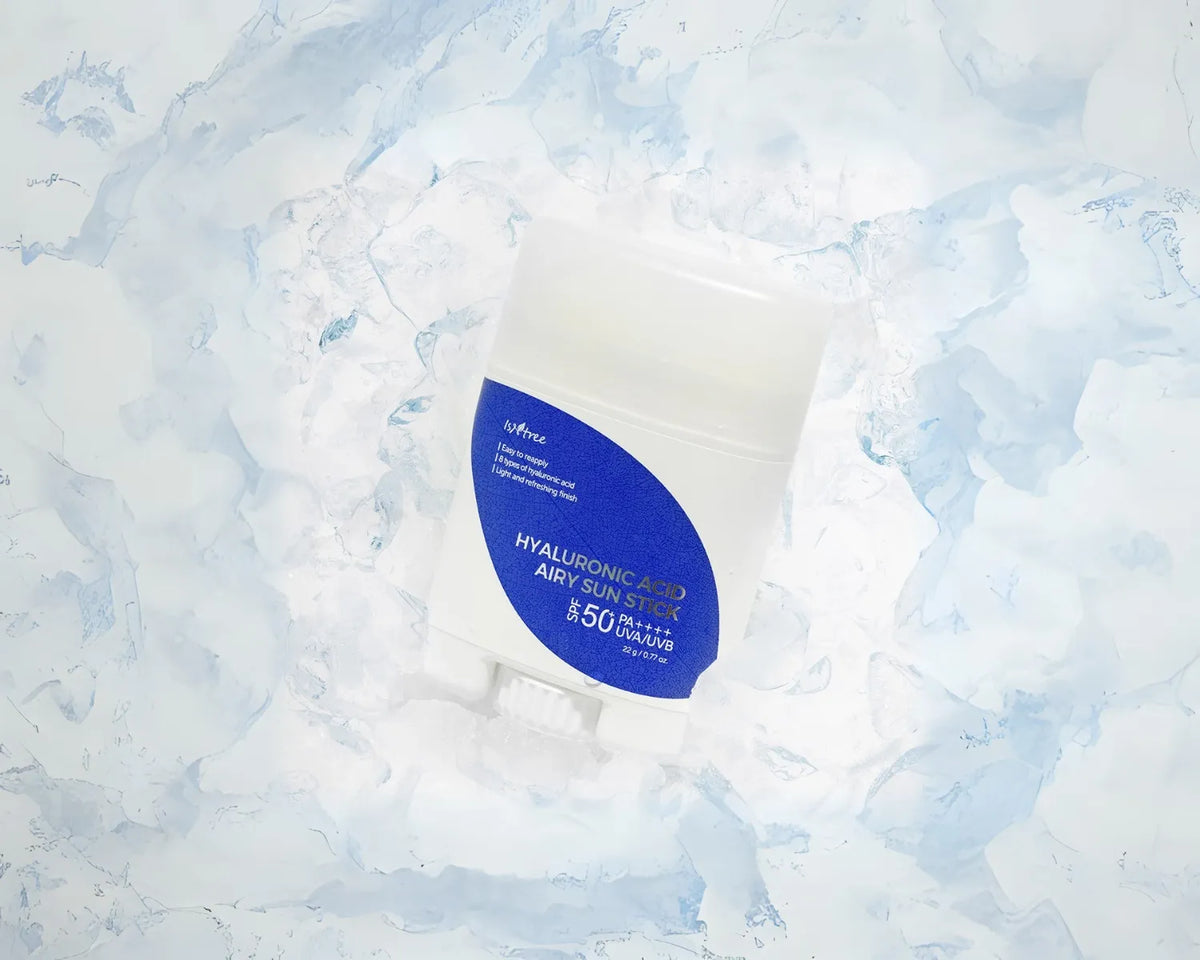 Isntree Skincare Collection – Popular Korean skincare brand with sunscreens, toners, and creams focusing on hydration and sensitive skin care.