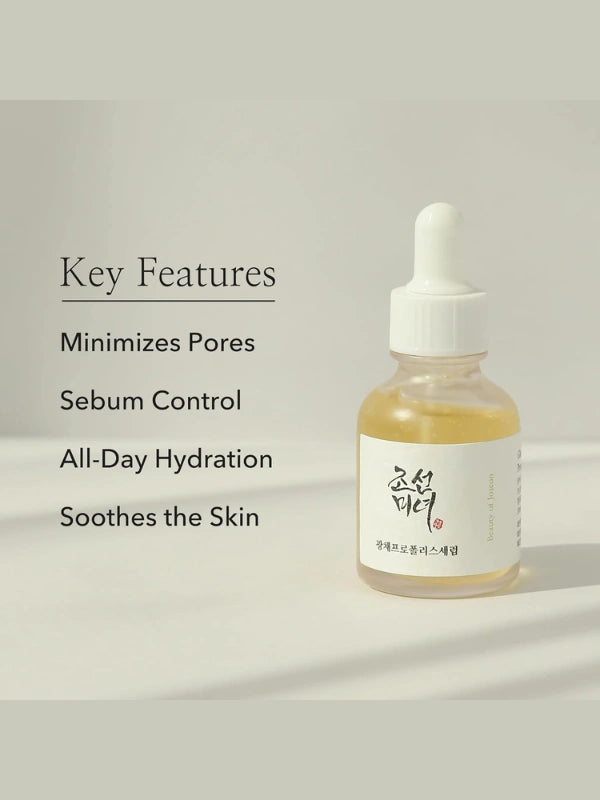 Benefits of Beauty of Joseon Glow Serum – fades dark spots, brightens skin tone, and calms redness