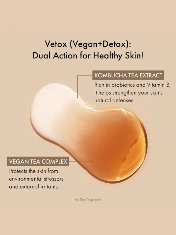 Dr. Ceuracle - Vegan Kombucha Tea Essence key ingredients