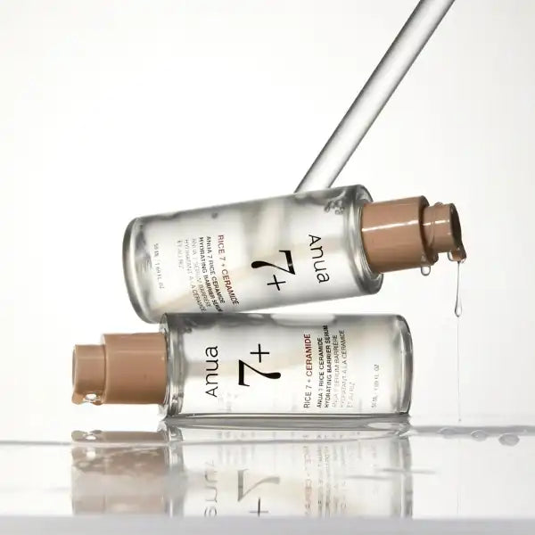 Anua 7 Rice Ceramide Hydrating Barrier Serum – brightening and soothing care for dry or sensitive skin