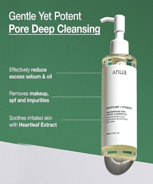 Anua - Heartleaf Pore Control Cleansing Oil - Deep cleansing