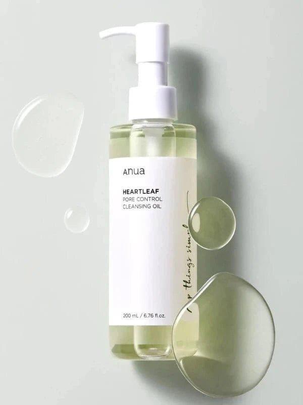 Anua - Heartleaf Pore Control Cleansing Oil - 200 ml for deep pore cleansing and sebum removal