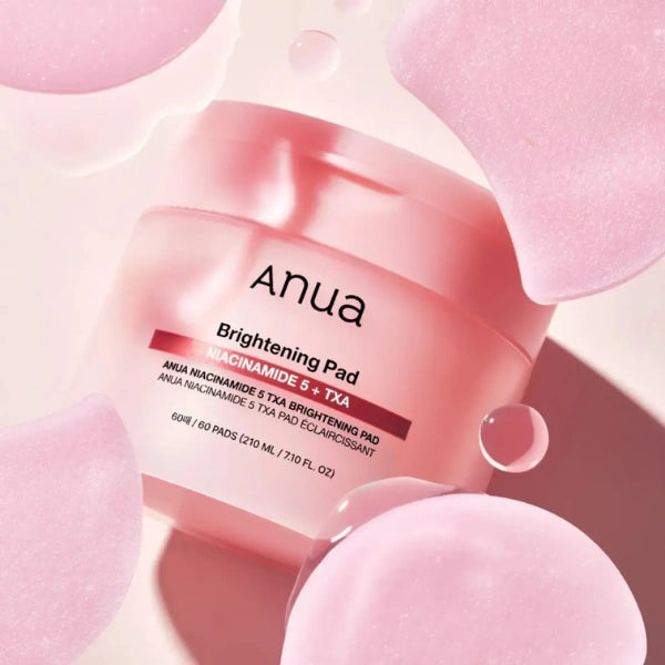 Anua Niacinamide 5 TXA Brightening Pad – suitable for acne-prone, dull, and sensitive skin