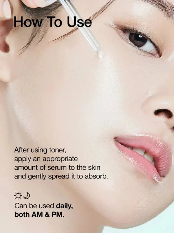 How to use Anua PDRN Hyaluronic Acid Capsule Serum – apply after toner, before moisturizer, day or night