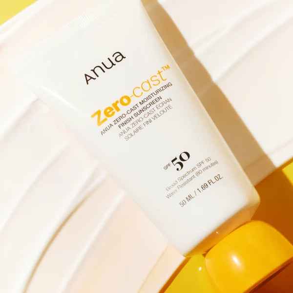 Anua Zero-Cast sunscreen bottle 