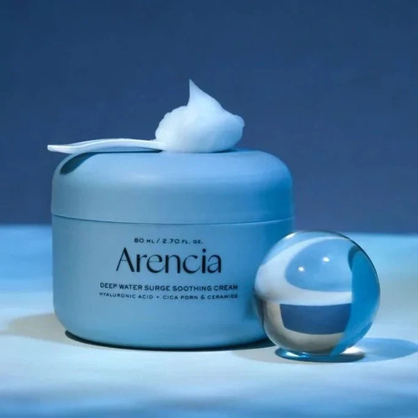 Arencia Deep Water Surge Soothing Cream – suitable for dry, sensitive, or irritated skin