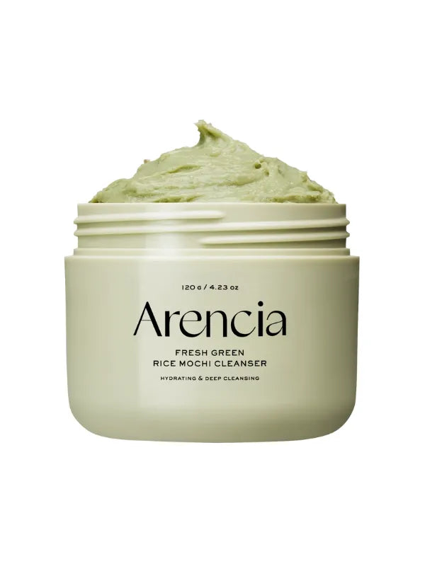 Arencia Fresh Green Rice Mochi Cleanser 120g tub