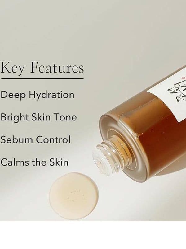 Benefits of Ginseng Essence Water – improves skin elasticity, hydration, and skin tone clarity