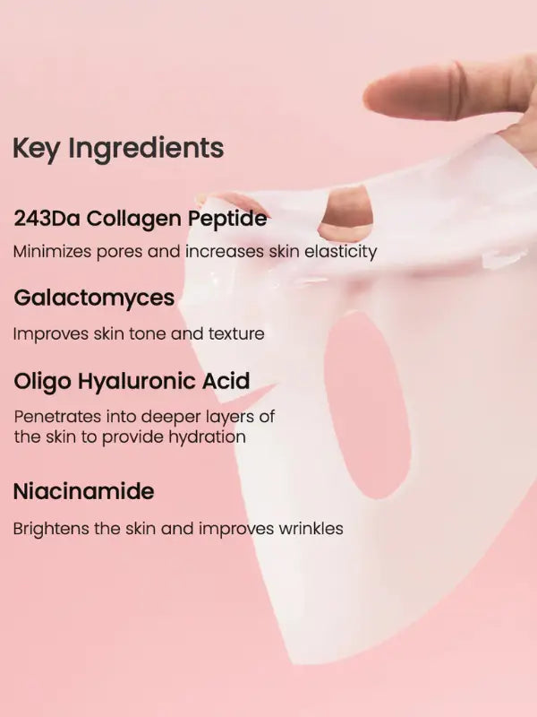 BIODANCE Bio-Collagen Real Deep Mask Key Ingredients