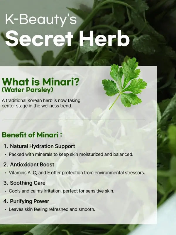 Benefits of ClearDea Minari Deep Cool Soothing Cream – reduces redness, hydrates, and soothes sensitive skin