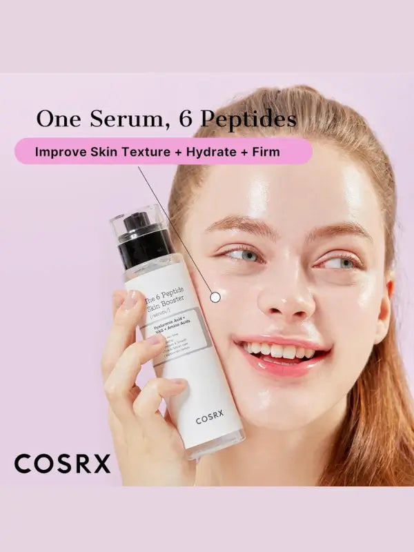COSRX The 6 Peptide Skin Booster for firming and skin tone improvement