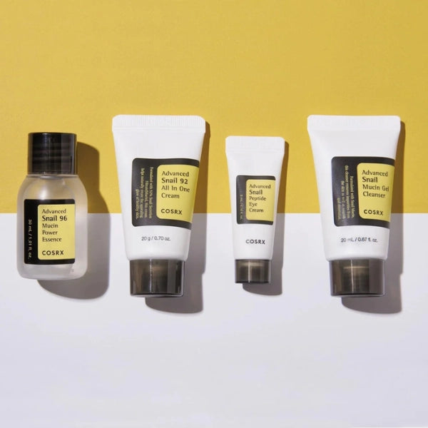COSRX All About Snail Kit – travel-friendly Korean skincare mini set