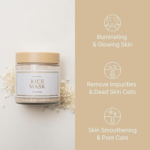 I'm from - Rice Mask - benefits