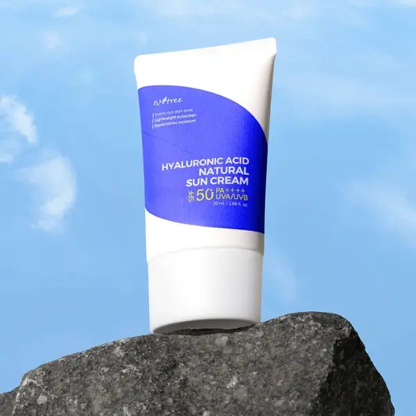 Isntree Hyaluronic Acid Natural Sun Cream – suitable for sensitive and dry skin