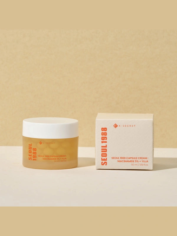 KSECRET SEOUL 1988 Capsule Cream 50ml – brightening cream for radiant, even skin
