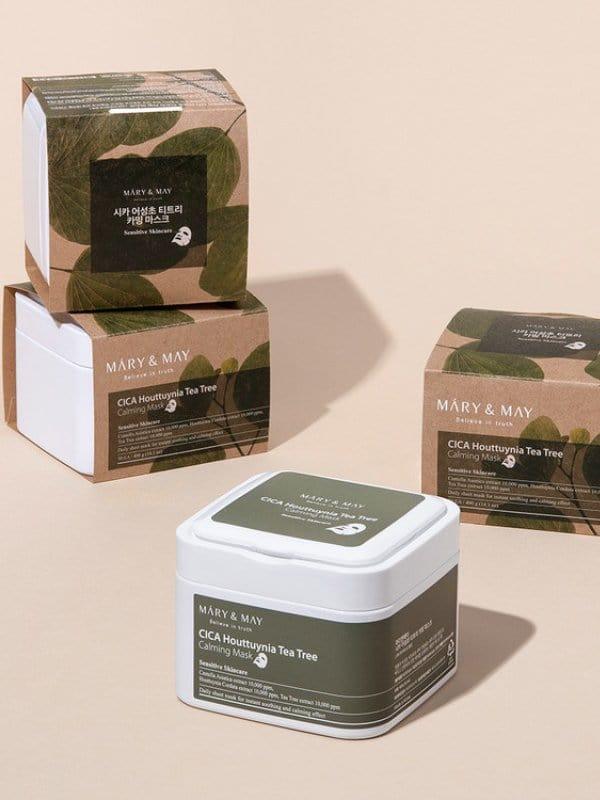 Mask texture – lightweight, non-sticky sheet soaked in calming cica and tea tree essence
