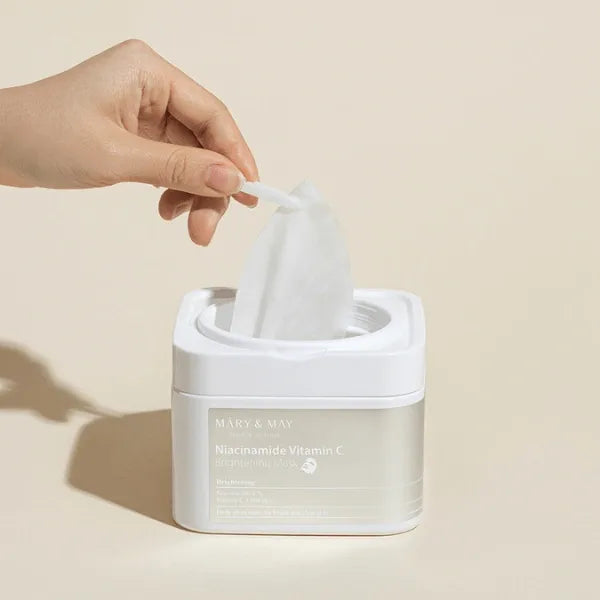Mary & May Niacinamide Vitamin C Brightening Mask for radiant and even skin tone