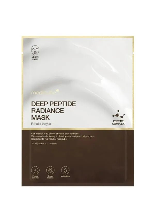Medicube Deep Peptide Radiance Mask 27 ml (1‑sheet) - Mask
