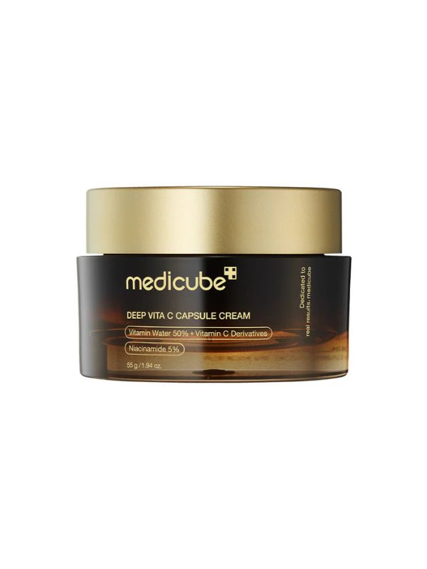 medicube Deep Vita C Capsule Cream – brightening vitamin C moisturizer for glowing, even-toned skin