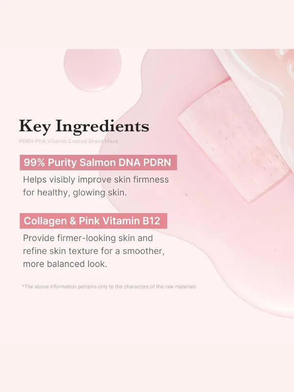 Ingredients – PDRN, vitamin C derivatives, peptides, hyaluronic acid for glow and elasticity gains