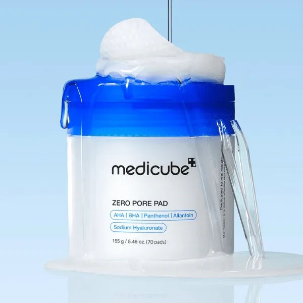 Medicube Zero Pore Pad for exfoliating and tightening pores