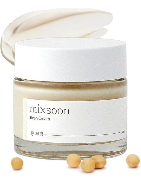 Mixsoon Bean Cream – soothing and hydrating moisturizer with bean extracts for calming sensitive skin