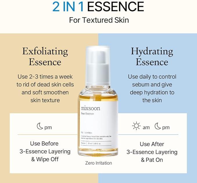 mixsoon - Bean Essence - 50 ml How to use