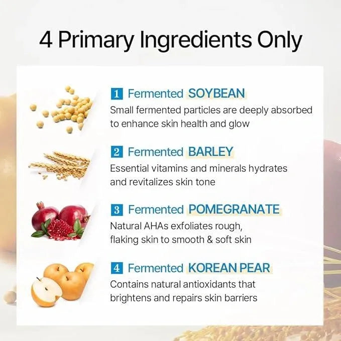 mixsoon - Bean Essence - 50 ml - primary ingredients