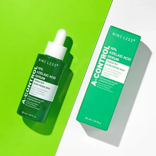 Nineless A-Control Azelaic Acid Serum – suitable for oily, acne-prone, or uneven skin tone