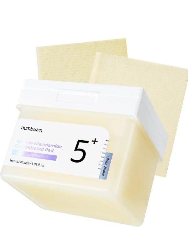 numbuzin - No.5 Vitamin-Niacinamide Concentrated Pad - 70 Pads 