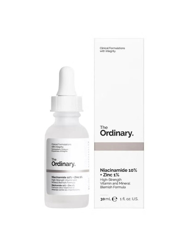 The Ordinary Niacinamide 10% + Zinc 1% Serum – oil‑control brightening serum for smoother, clearer skin
