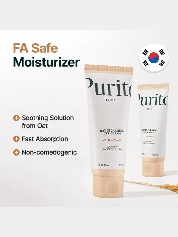 Benefits of Purito Oat-In Calming Gel Cream – reduces redness, calms irritation, and hydrates skin