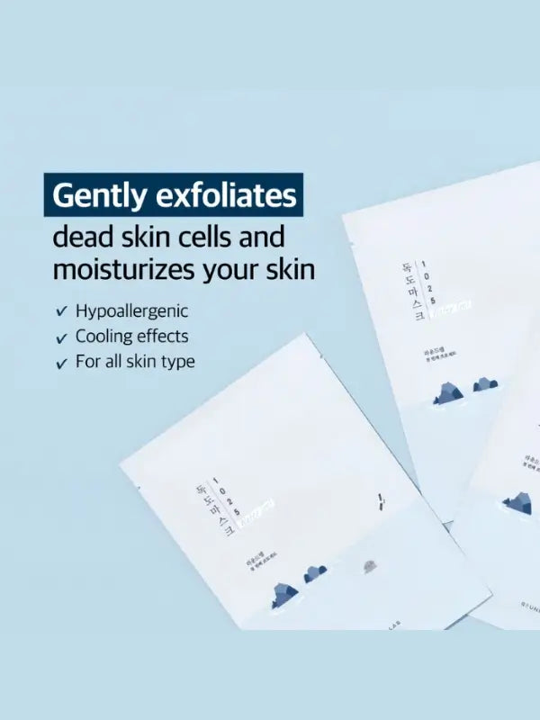Benefits of Round Lab Dokdo Gel Mask – hydrates, refreshes, and plumps tired skin
