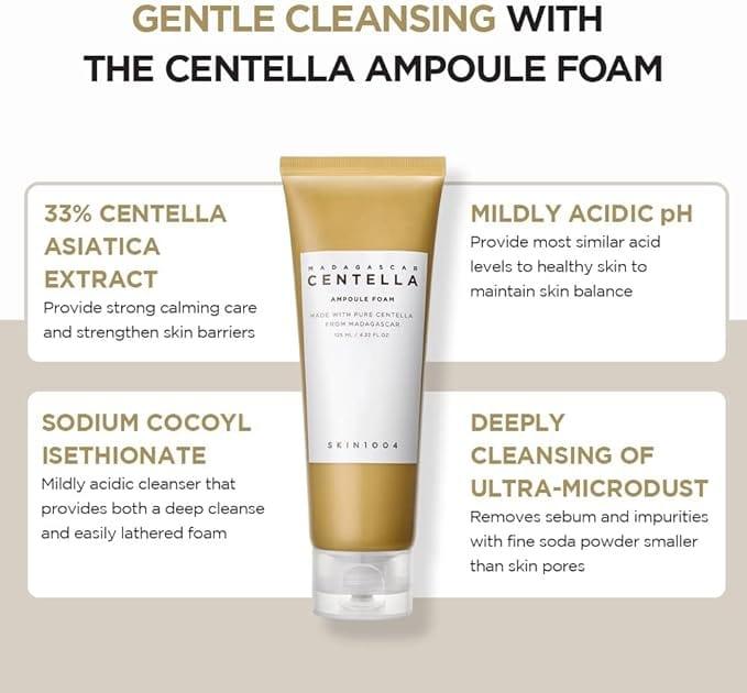 SKIN1004 - Madagascar Centella Ampoule Foam - 125 ml Key ingredients