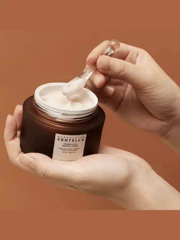 SKIN1004 - Madagascar Centella Probio-Cica Enrich Cream - thick yet fast-absorbing cream ideal for dry or irritated skin in UAE’s harsh climate