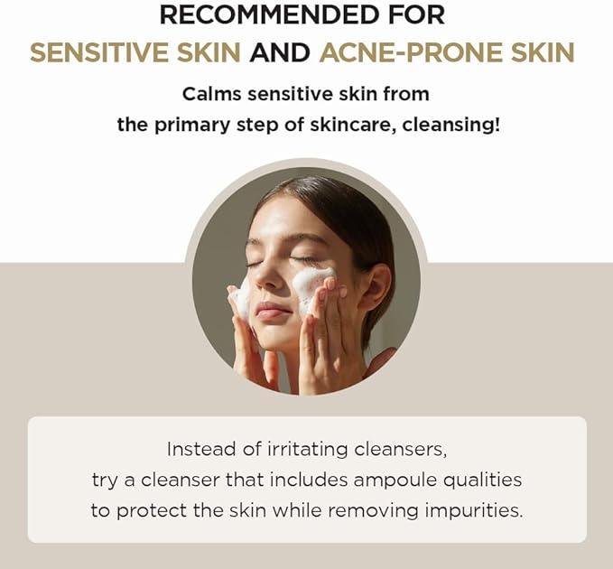 SKIN1004 - Madagascar Centella Ampoule Foam recommended for Acne prone skin