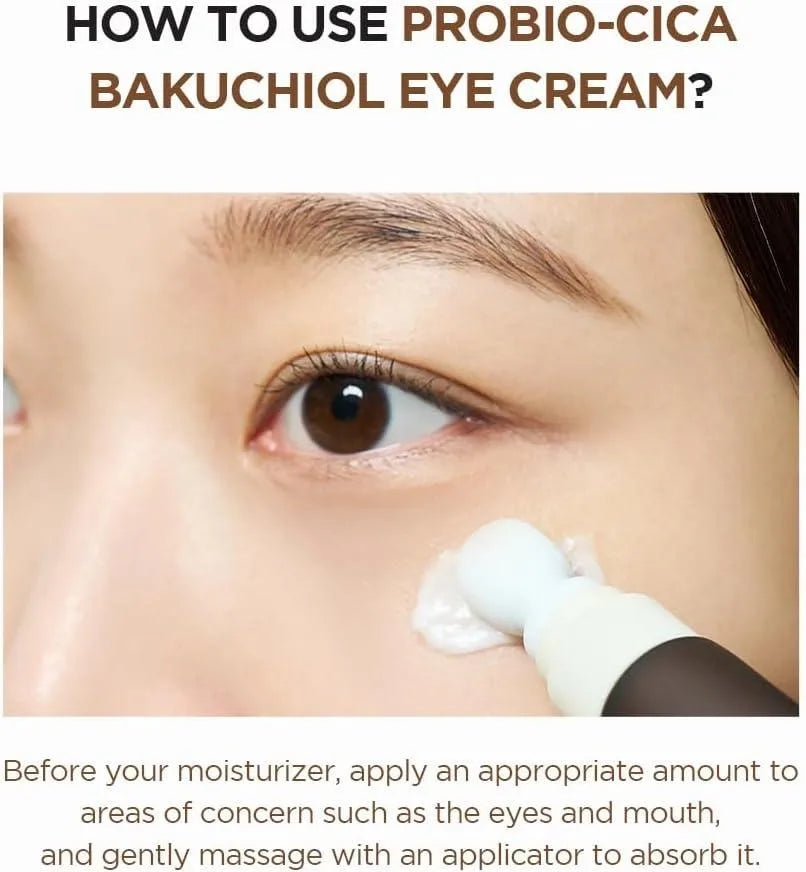 SKIN1004 - Madagascar Centella Probio-Cica Bakuchiol Eye Cream - 20 ml - how to use